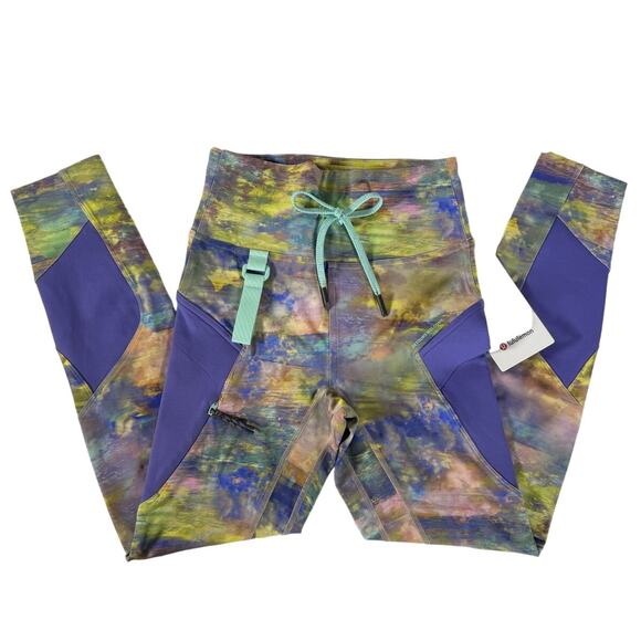 Lululemon Cargo SHR Hiking Tight 25" – Altered Nature Multi – Women’s 4 – NWT - Picture 7 of 9